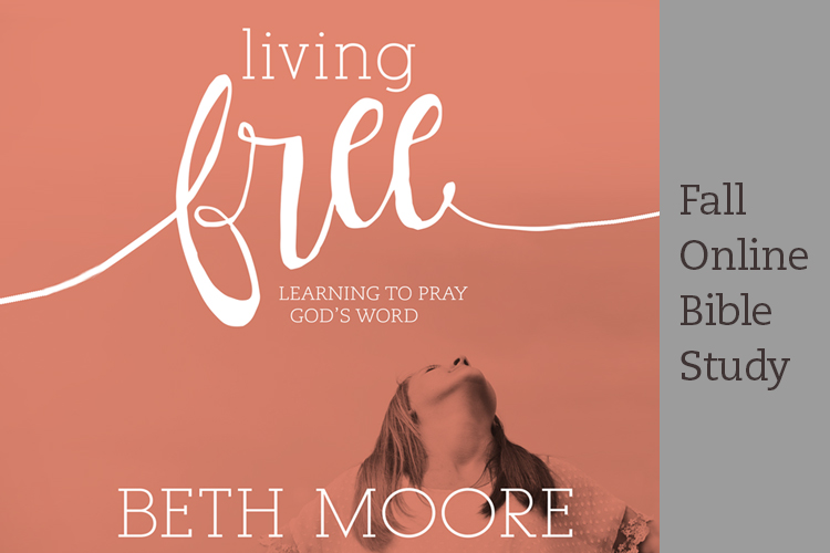 Cover of Living Free Online Bible Study by Beth Moore